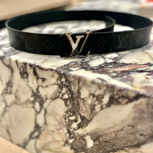 Louis Vuitton Men's 38mm Reversible Monogram Eclipse Canvas Belt - Picture 2 of 3